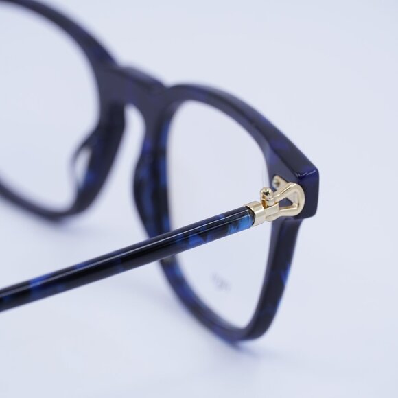 Fred FG50006I 092 Eyeglasses Blue Havana 50mm Square Frame - Picture 7 of 9